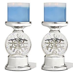 Bath & Body Works Snowflake Candle Holder